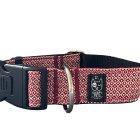 Collar click mosaicos rojos 4 cm